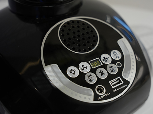 Bluetooth Solar Fan SM BS104 4